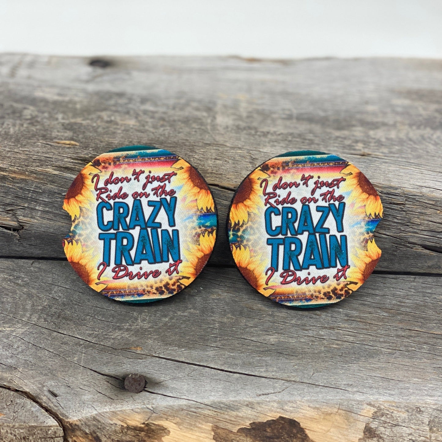 Crazy Train Car Coasters