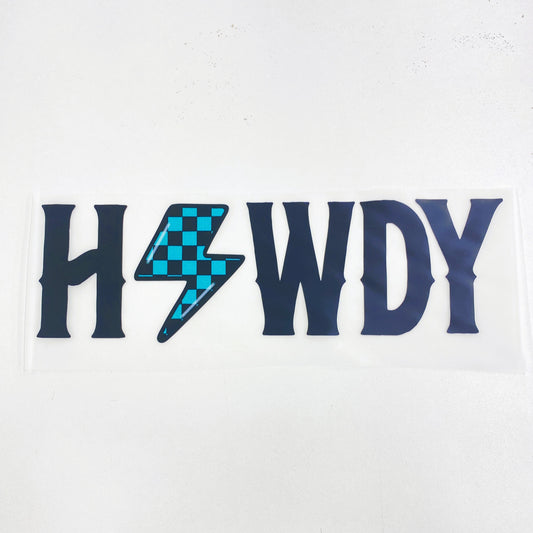 Howdy Hot Peel Custom Full Color Ready For Press DTF Print Transfer, Direct To Film (Copy) DTF Tea-Shirt Shoppe
