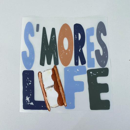 Smore Life Hot Peel Custom Full Color Ready For Press DTF Print Transfer, Direct To Film DTF Tea-Shirt Shoppe