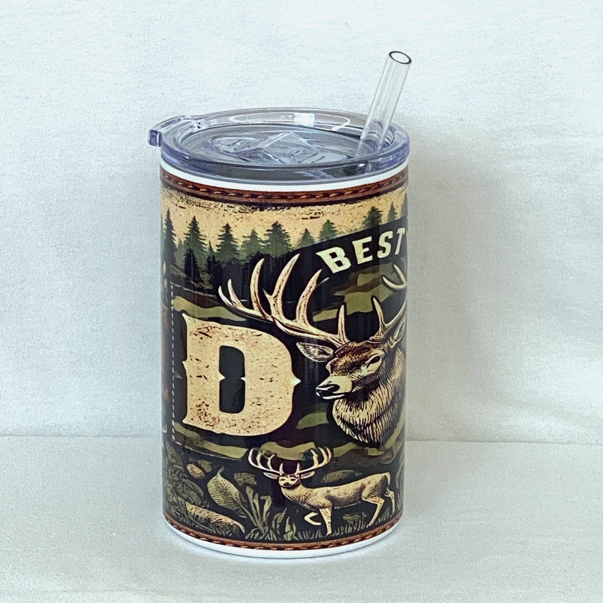 Best Buckin' Dad 4-in-1 Can Cooler Cup Tea Shirt Shoppe Wholesale