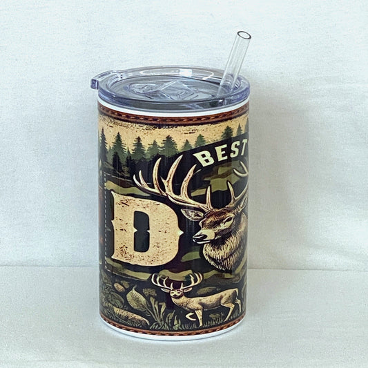 Best Buckin' Dad 4-in-1 Can Cooler Cup Tea Shirt Shoppe Wholesale