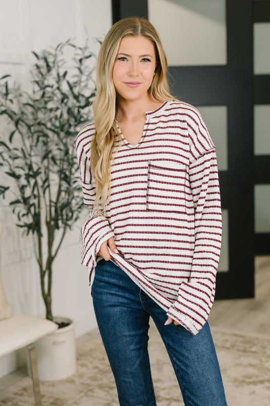 I Want You More Relaxed Long Sleeve in knit
