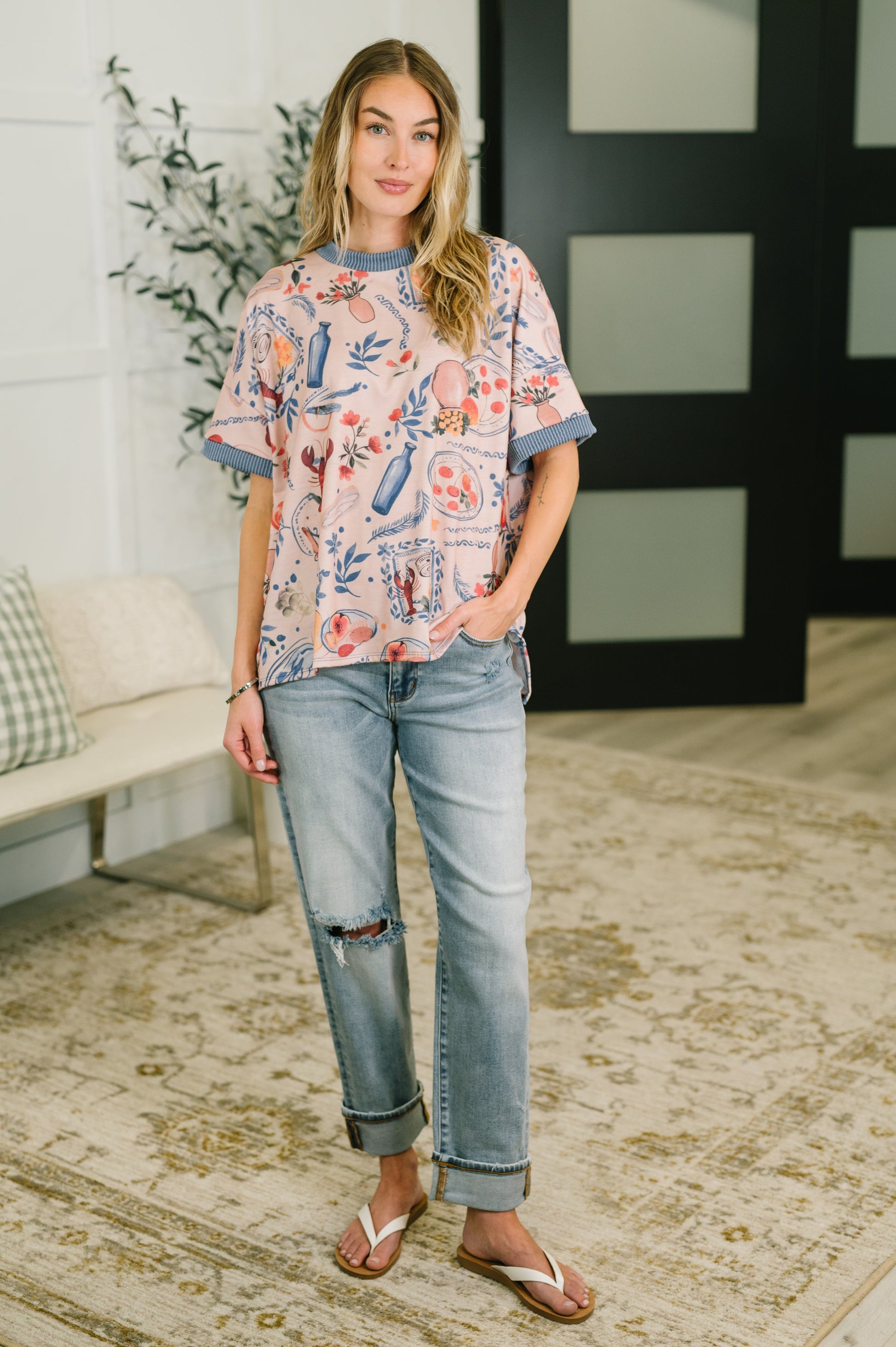 Jane of All Trades Graphic Relaxed Tee – alternate view 3