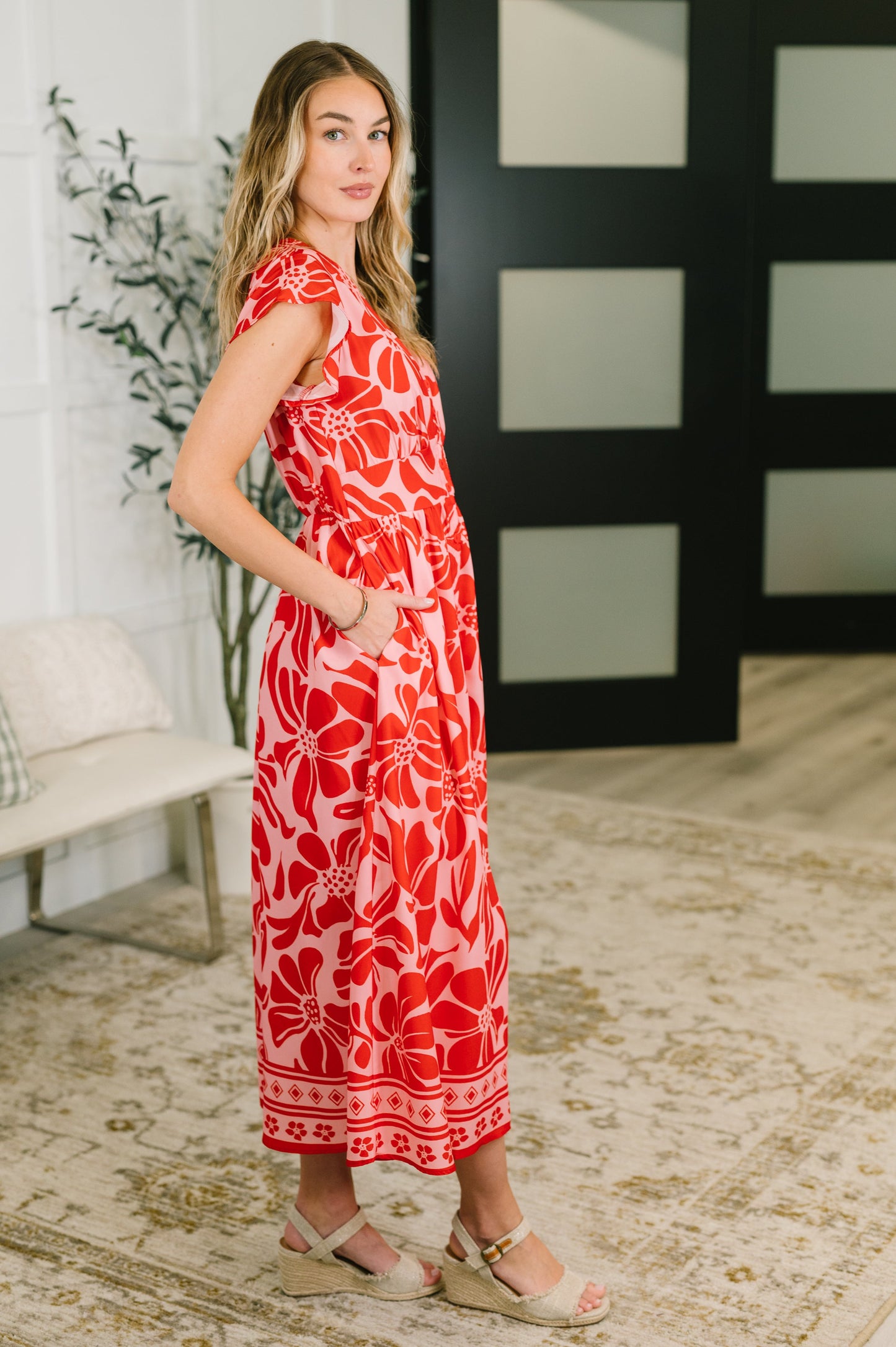 Just Yesterday Front Button Down Dress – alternate view 4