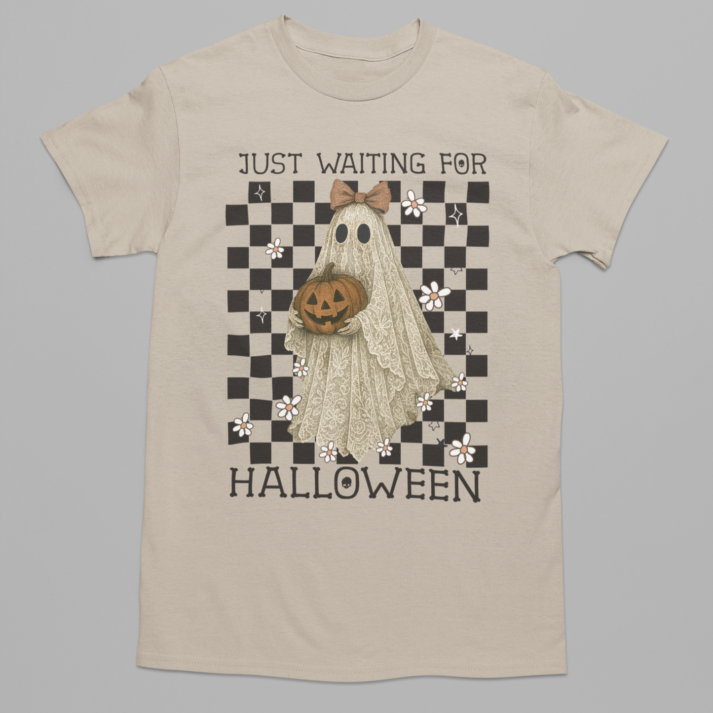 Just Waiting Graphic Tee T-shirt Tea Shirt Shoppe S Sand