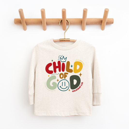 Child Of God Youth & Toddler Long Sleeve Graphic Tee