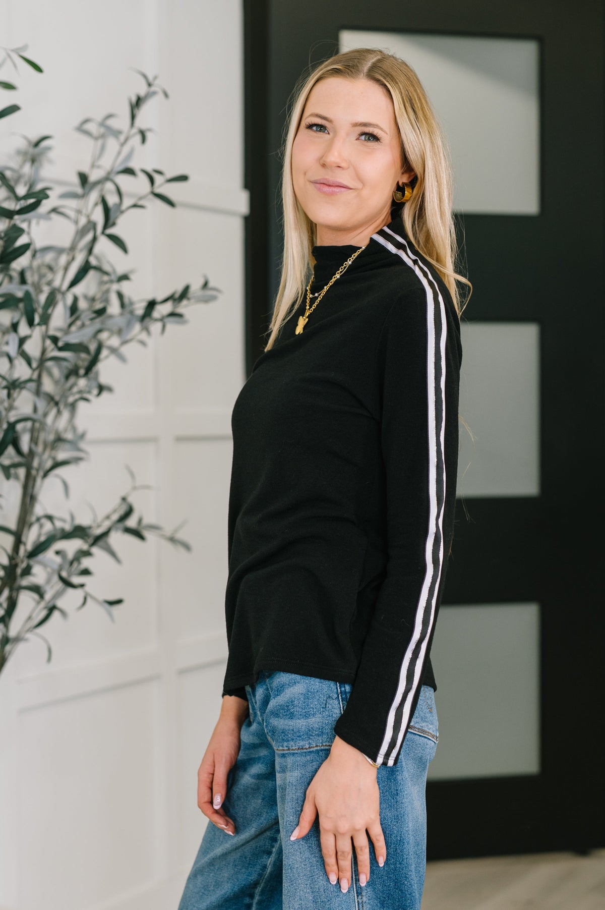 Live Fast High Neck Pullover