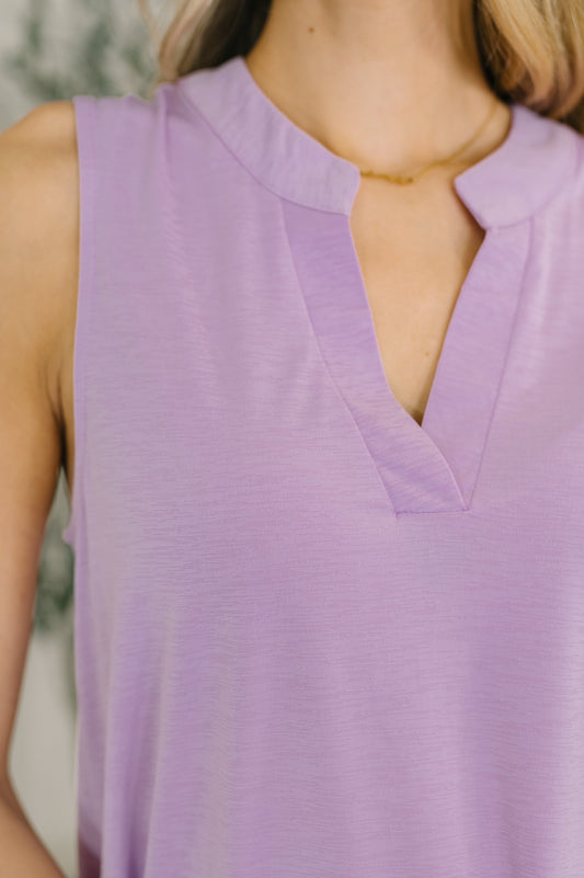 Lizzy Tank Top in Orchid Bloom – alternate view 2
