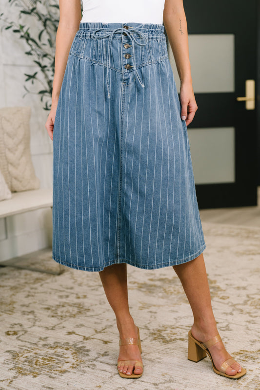 Local Girl High Waisted Skirt Skirts Ave Shops