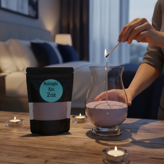 Midnight Kiss Candle Sand