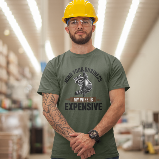 Expensive Taste Graphic Tee T-shirt Tea Shirt Shoppe S Military Green