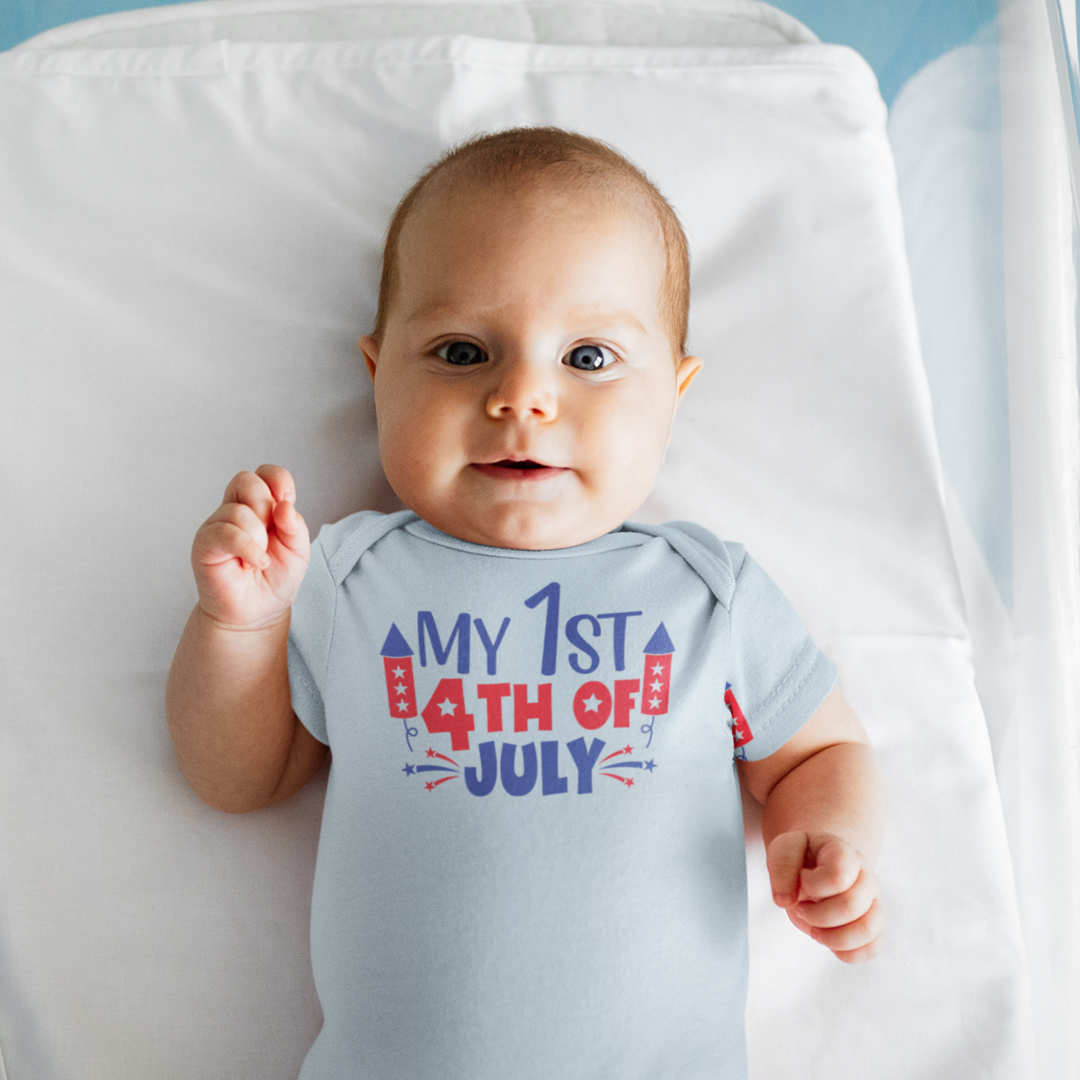 My First 4th of July Infant Bodysuit