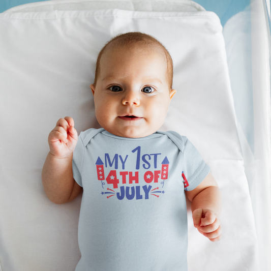 My First 4th of July Infant Bodysuit