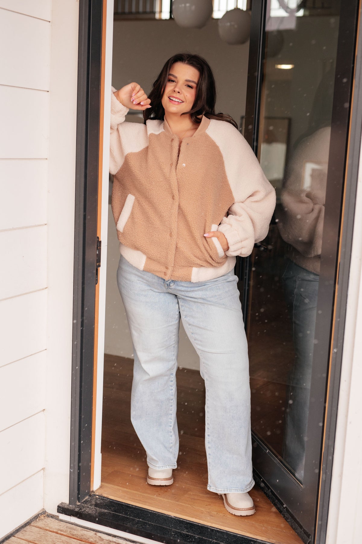 My Little Teddy Bomber Jacket in fleece – alternate view 7