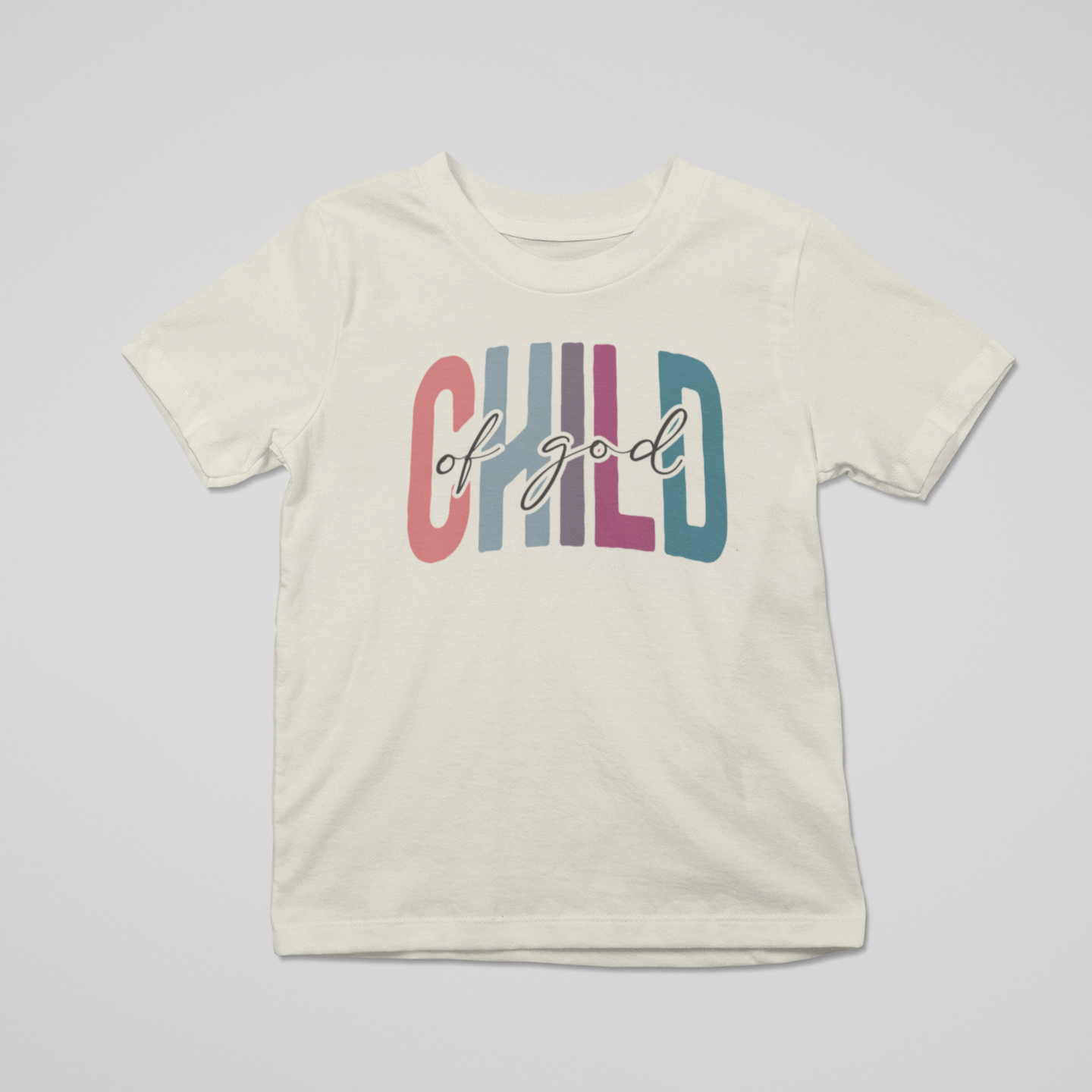 Child of God Graphic Tee Youth Graphic Tee Tea Shirt Shoppe 2T Natural