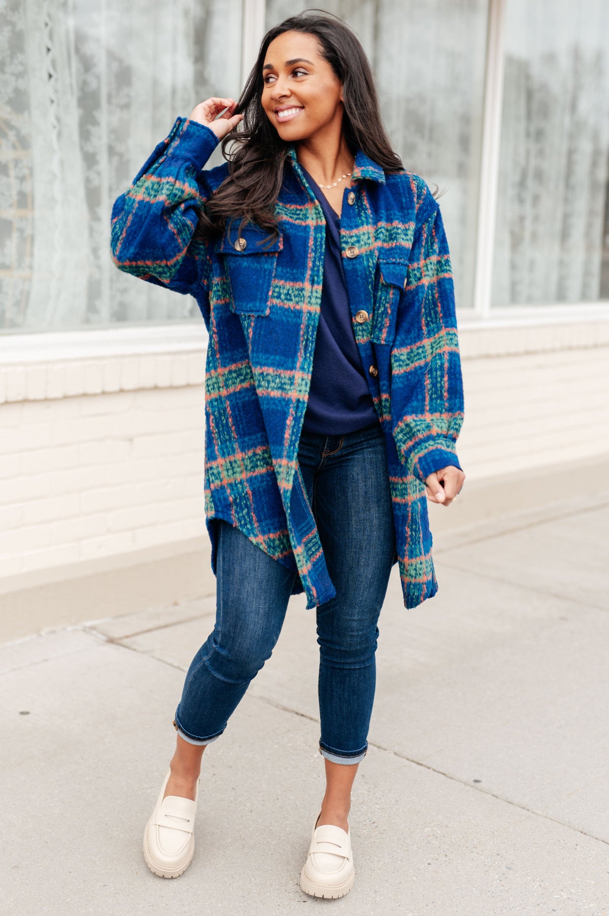 No Tears Plaid Coat in flannel – alternate view 8