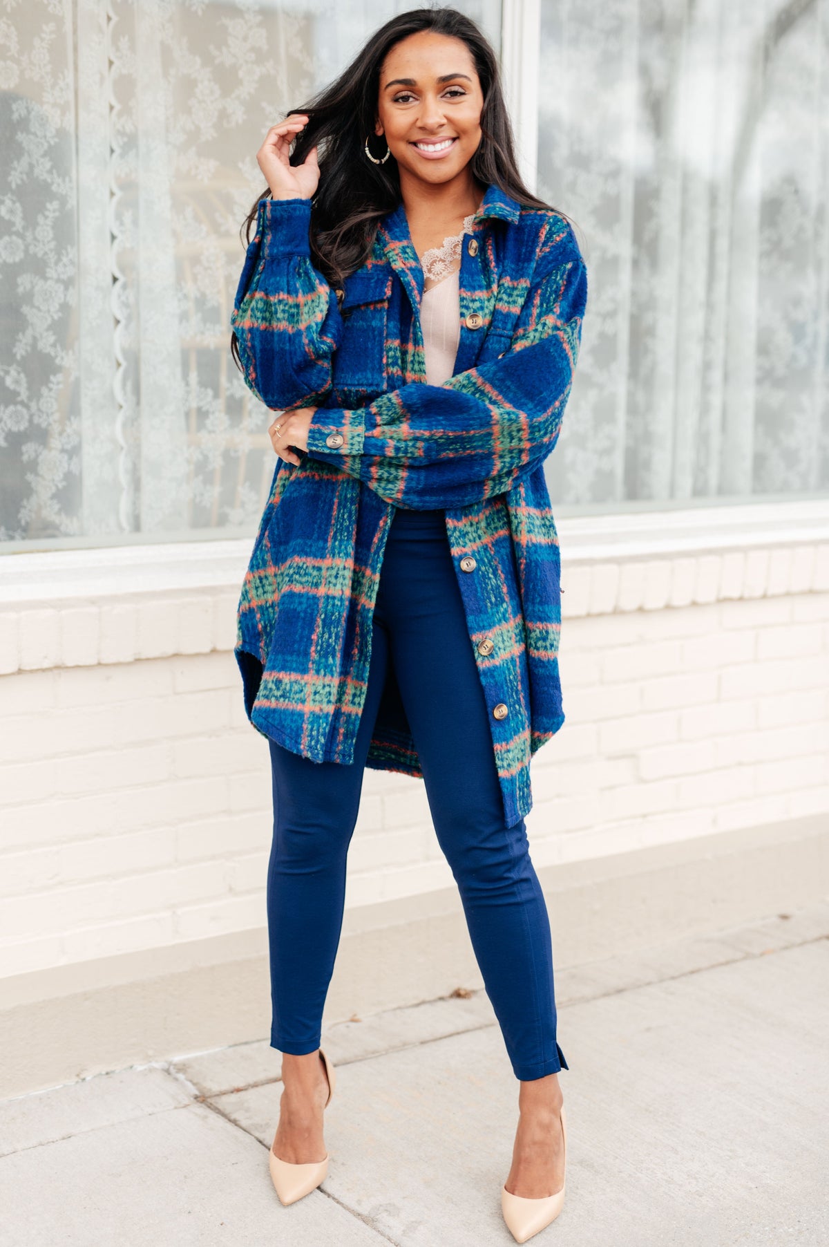 No Tears Plaid Coat in flannel – alternate view 6
