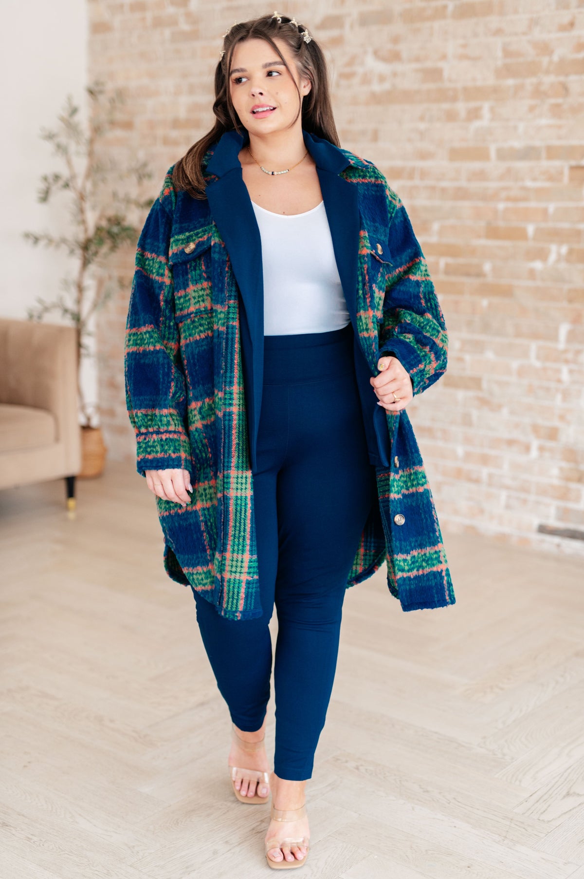 No Tears Plaid Coat in flannel – alternate view 7