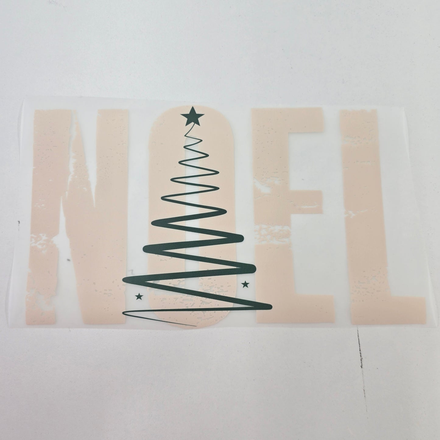 Noel Tree Full Color Ready For Press DTF Print Transfer, Direct To Film