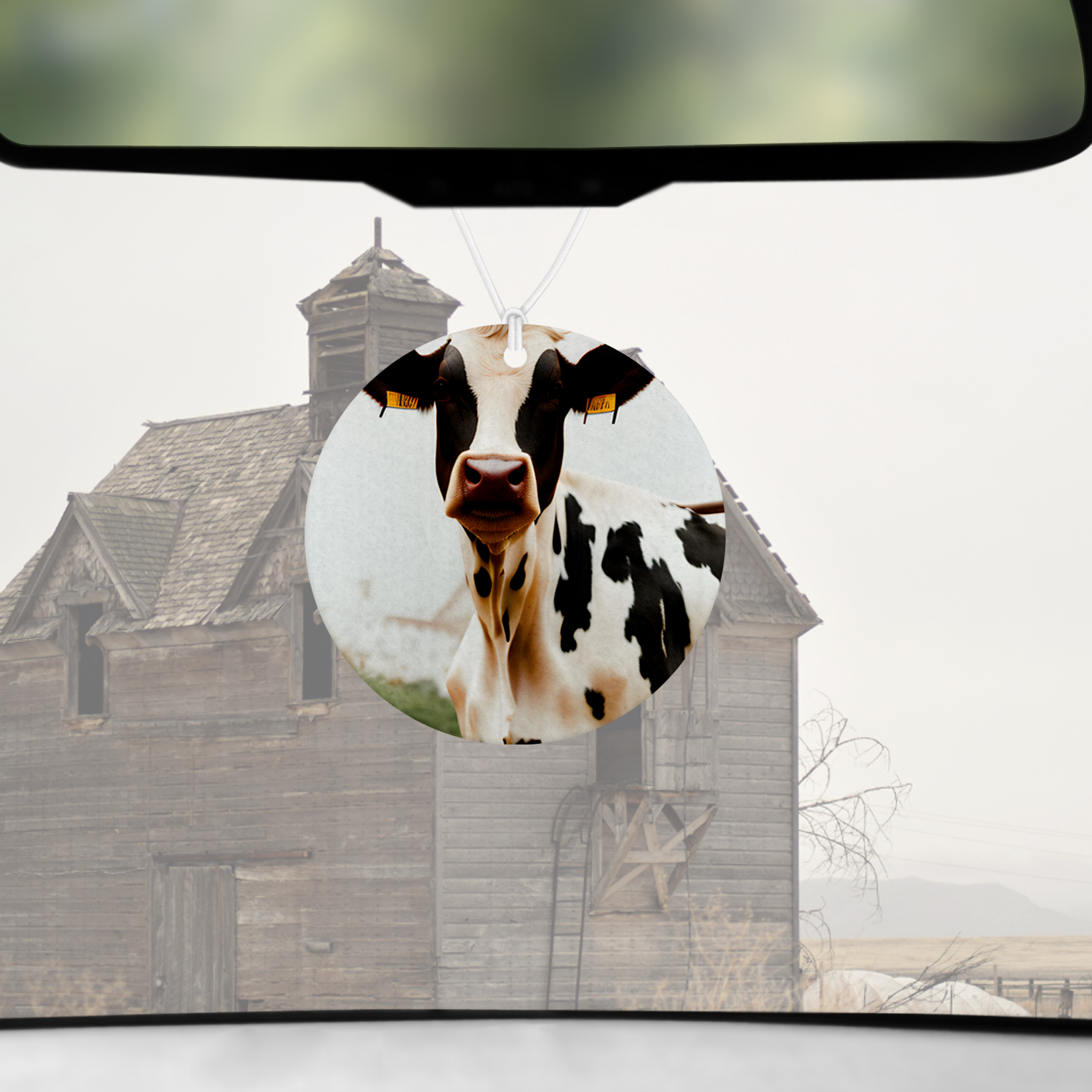 Bovine Bliss Re-Scentable Car Freshener car freshie Tea Shirt Shoppe