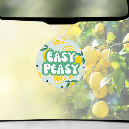 Easy Peasy Re-Scentable Car Freshener