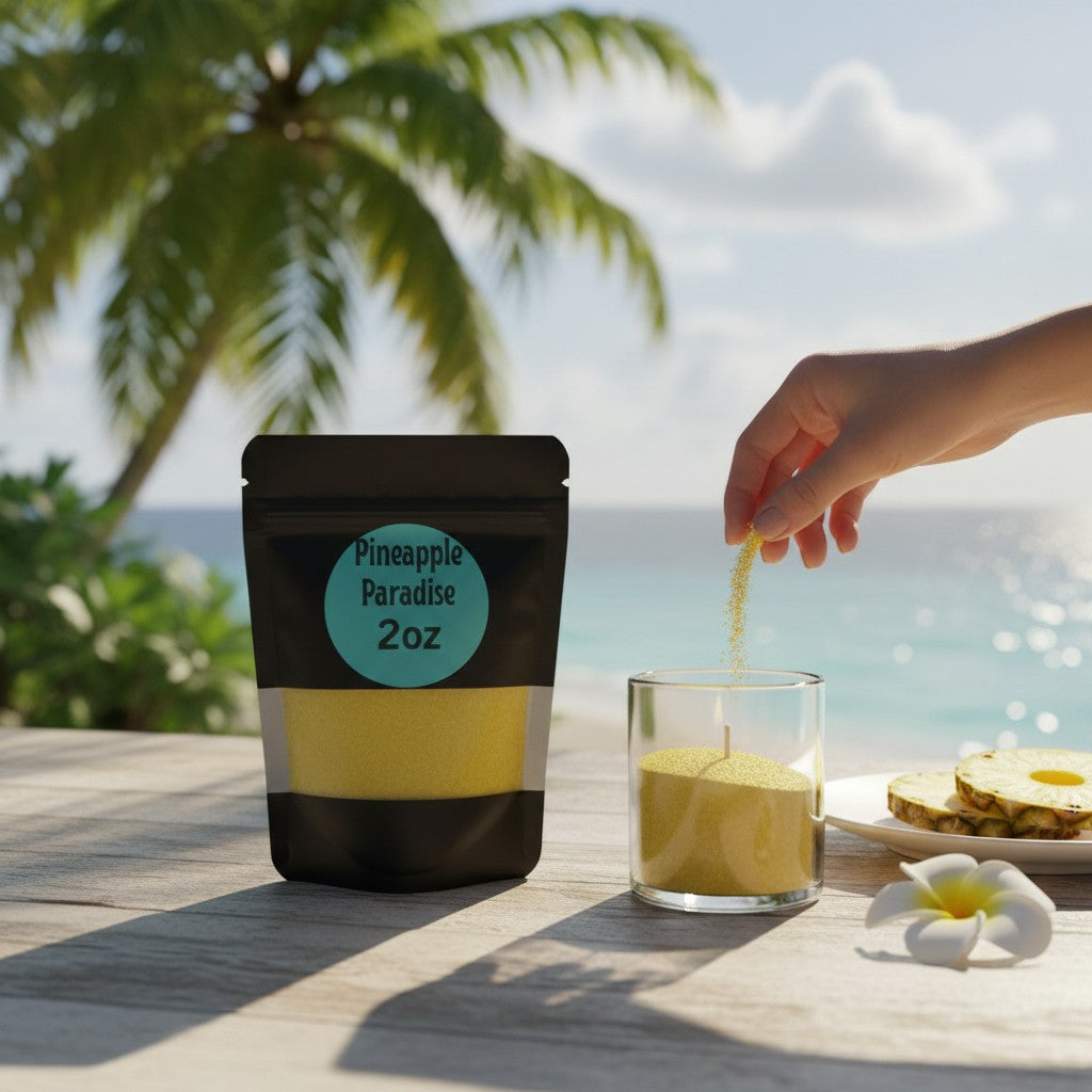 Pineapple Paradise Candle Sand