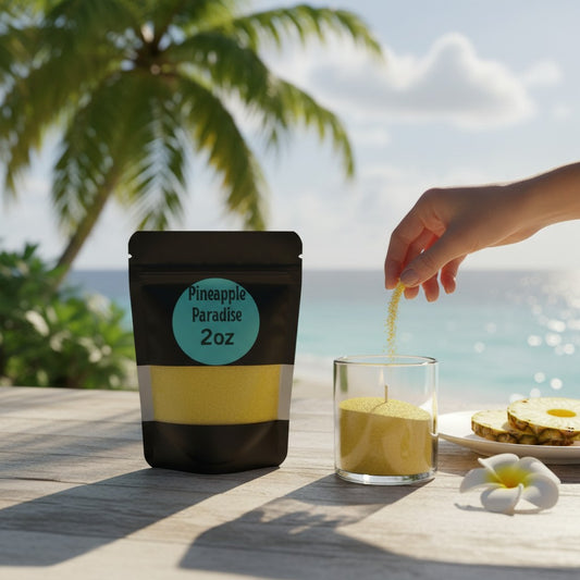 Pineapple Paradise Candle Sand