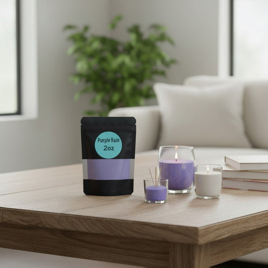 Purple Rain Candle Sand