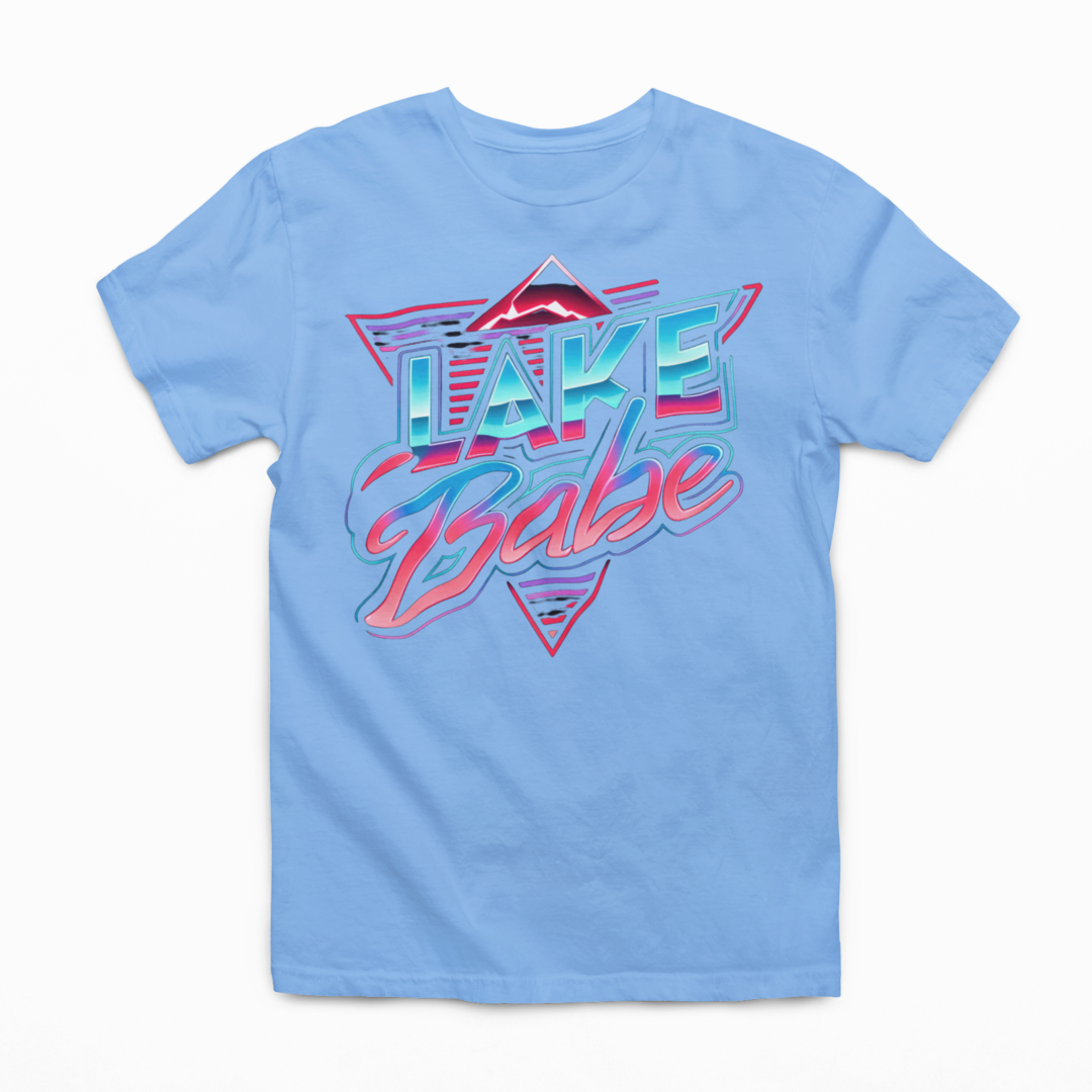 Lake Babe Graphic Tee T-shirt Tea Shirt Shoppe S Carolina Blue