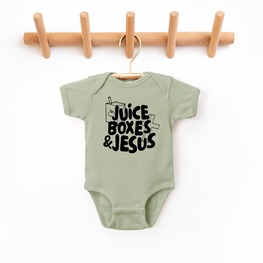 Juice Boxes & Jesus Infant Bodysuit