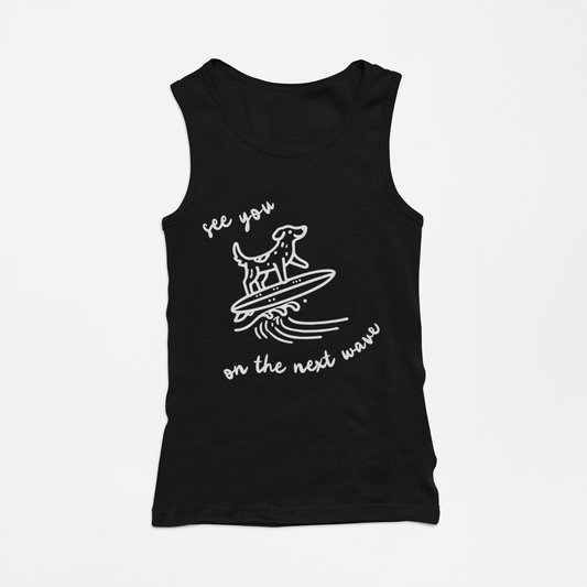 See You On The Next Wave Youth & Toddler Graphic Tank Baby & Toddler Clothing Tea Shirt Shoppe Wholesale 2T blue