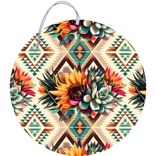Southwest Bloom Car Freshener car freshie Tea Shirt Shoppe