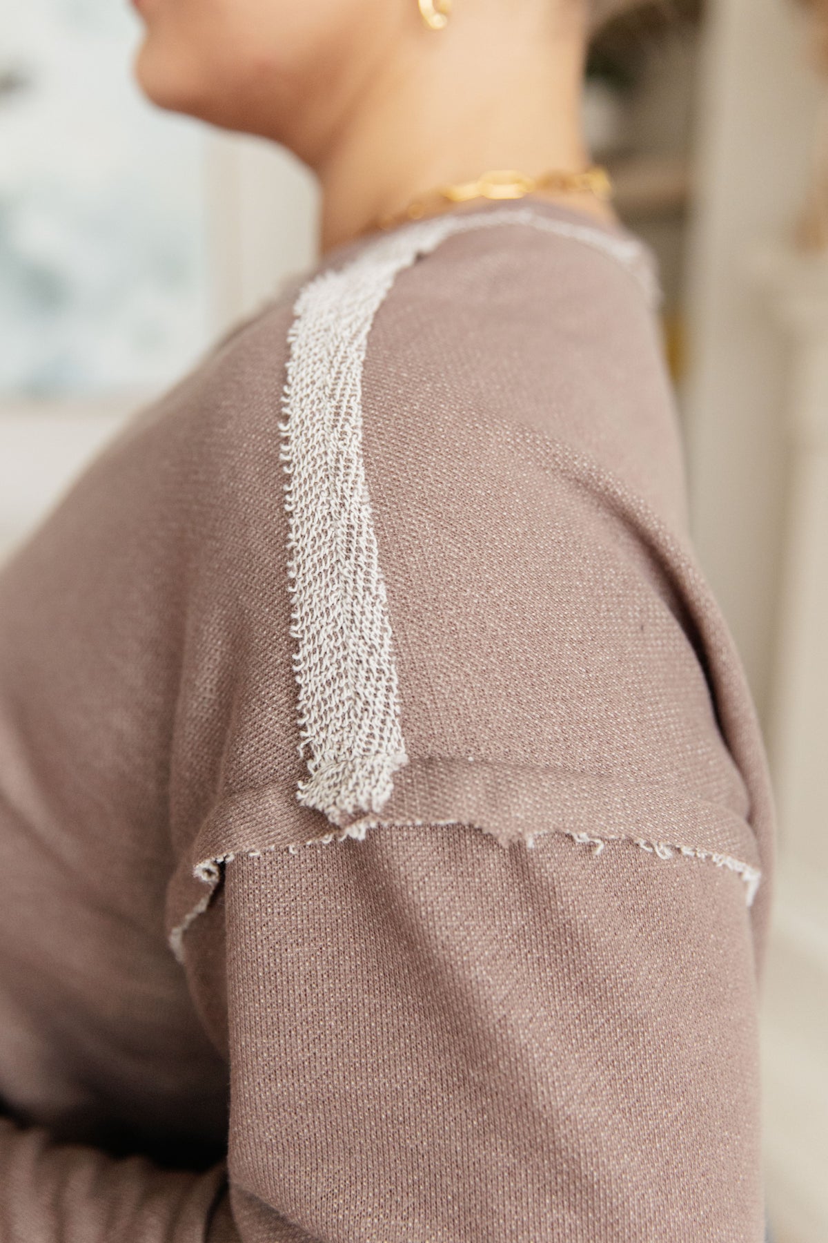 Spring In My Step V-Neck Pullover, terry – alternate view 5