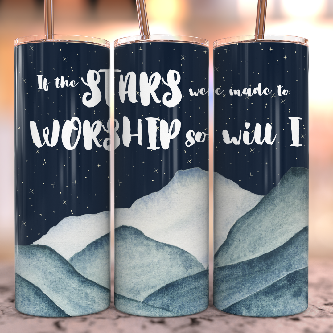 If The Stars Stainless Steel Tumbler Food & Beverage Carriers Tea Shirt Shoppe