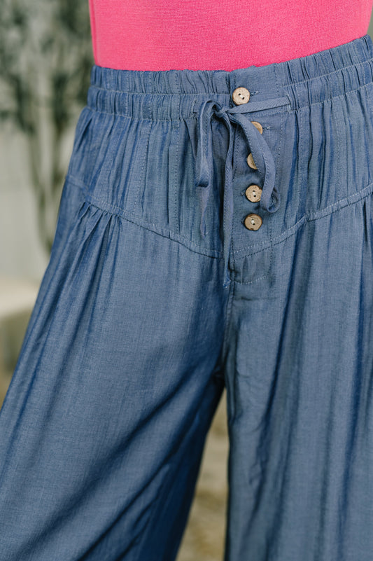 Stroll With a Friend Wide Leg Bottoms – alternate view 2