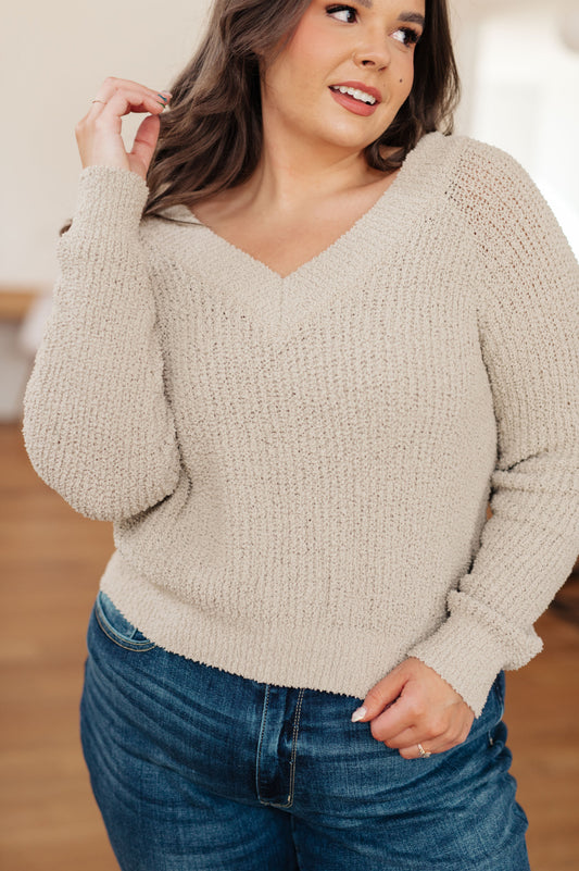 Stuck In The Moment V-Neck Sweater, knit – alternate view 2
