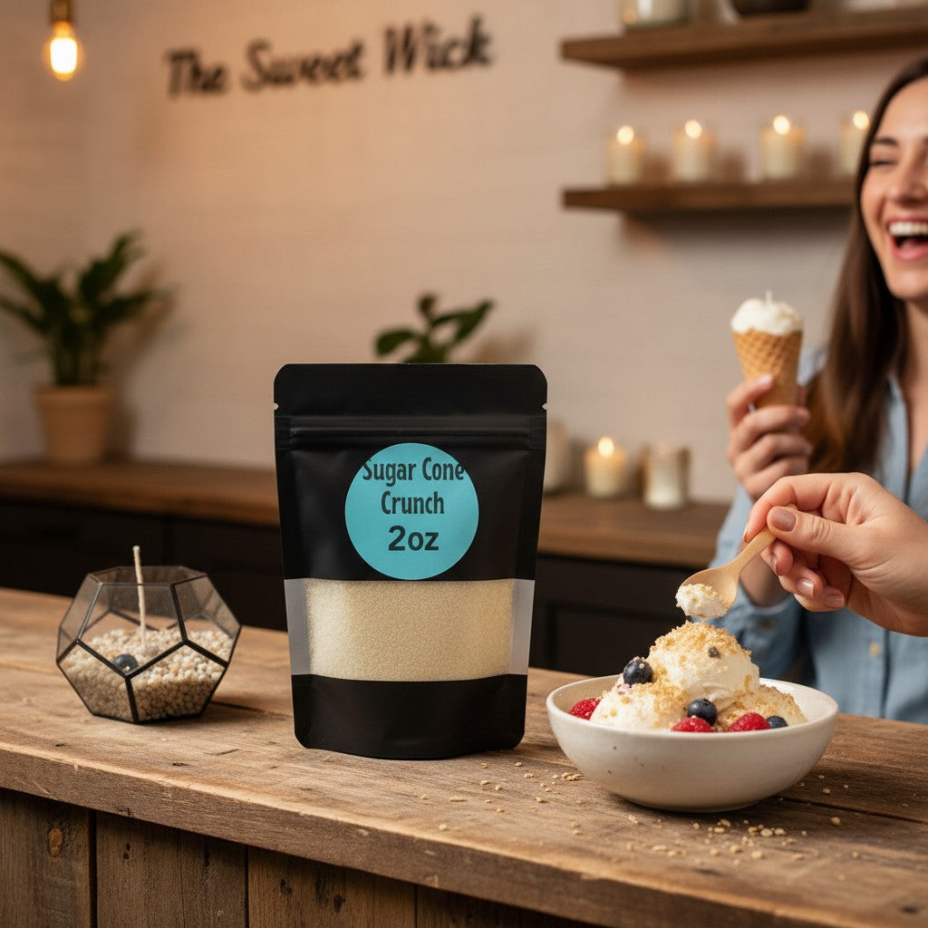 Sugar Cone Crunch Candle Sand