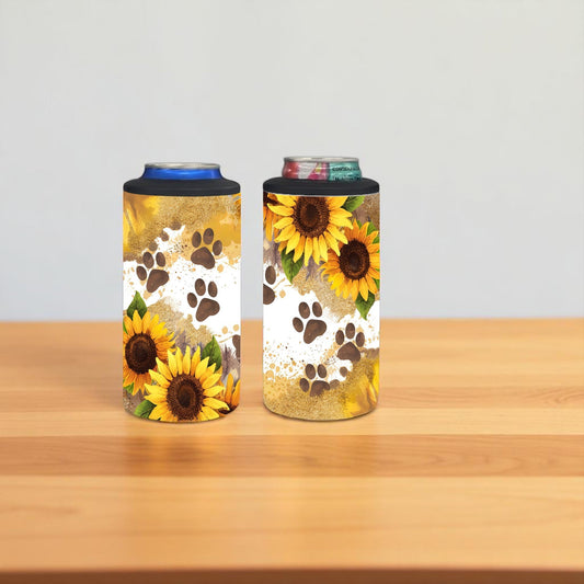 Sunflower Paw Parade 4-in-1 Can Cooler Cup New Arrival Tea Shirt Shoppe Wholesale