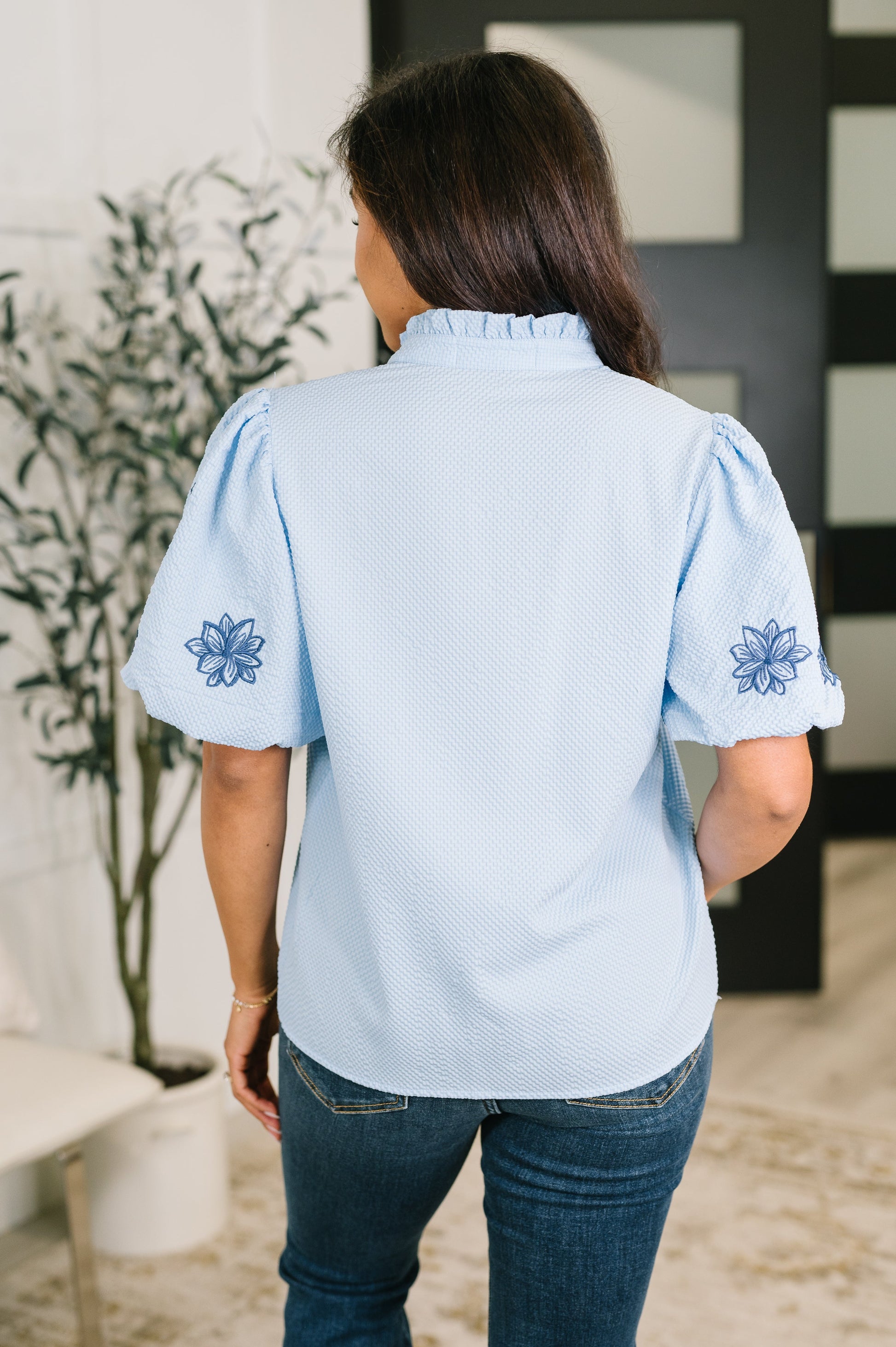 That Easy Notch Neck Blouse – alternate view 5