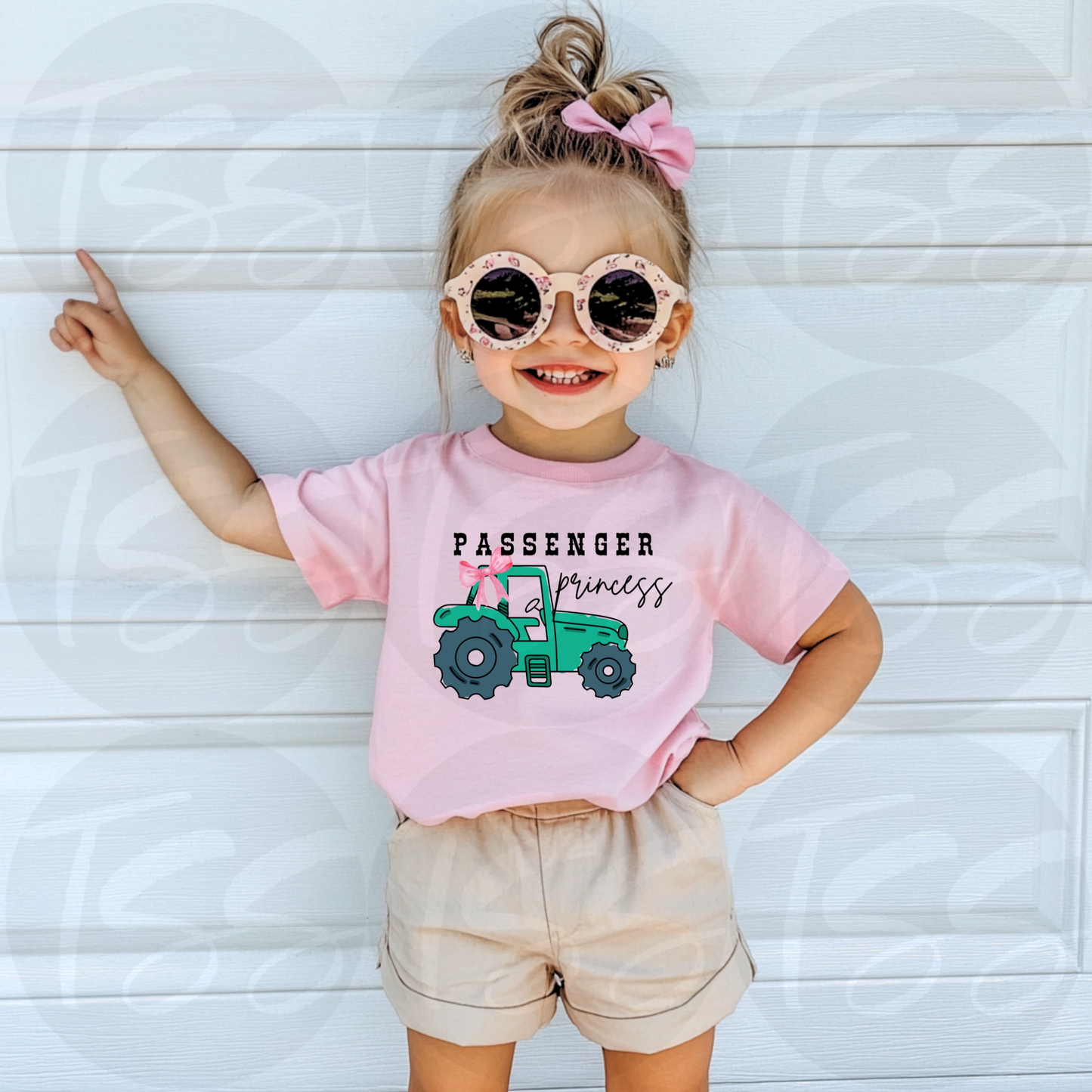 Passenger Princess Hot Peel Custom Full Color Ready For Press DTF Print Transfer, Direct To Film