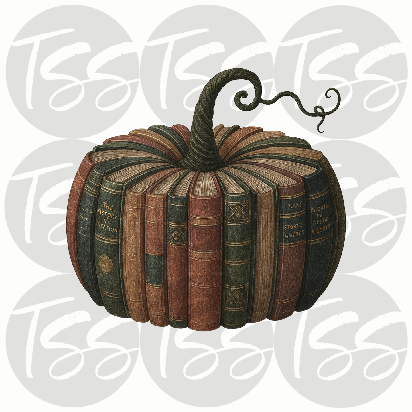 Bookish Full Color Ready For Press DTF Print Transfer, Direct To Film