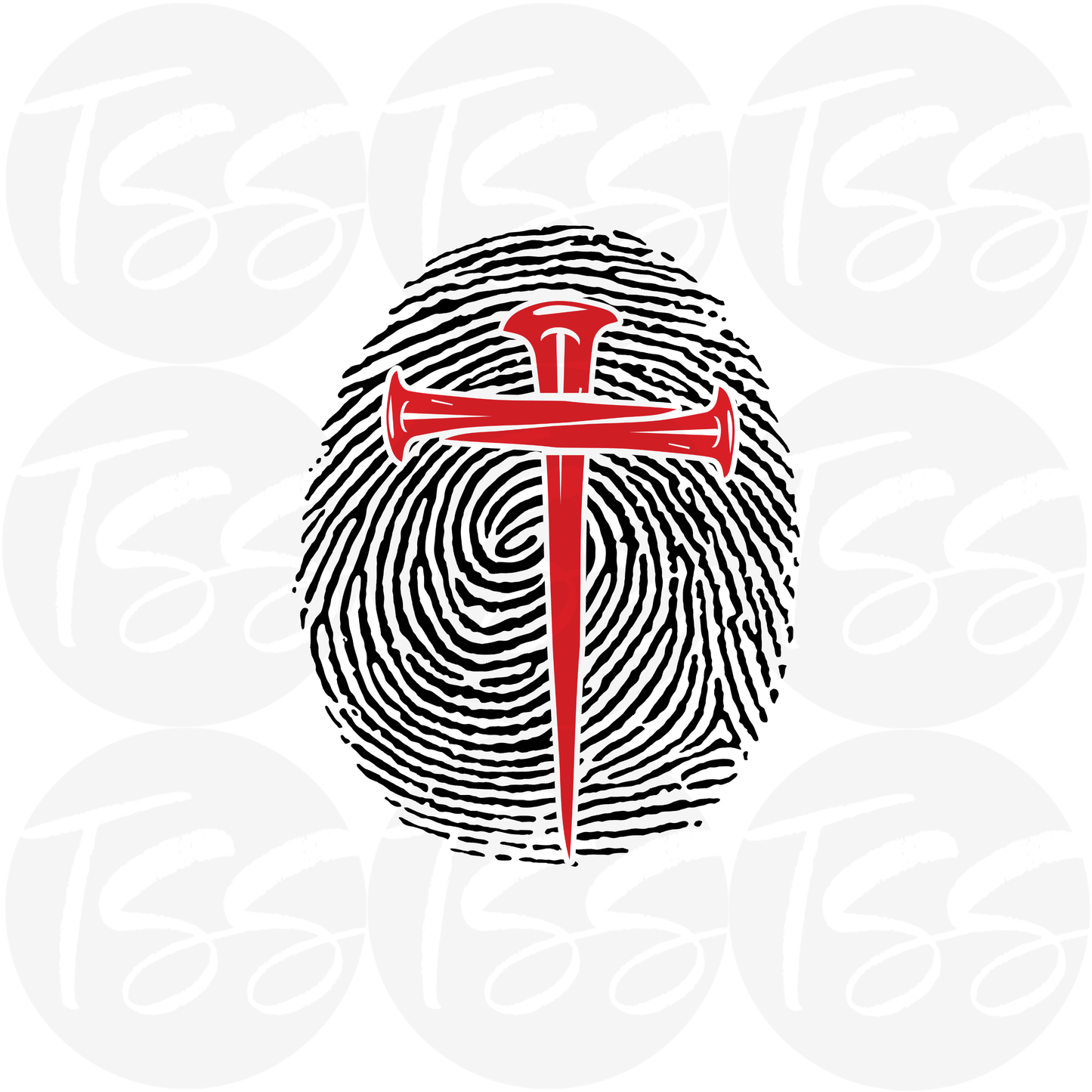 Christian Identity Hot Peel Custom Full Color Ready For Press DTF Print Transfer, Direct To Film