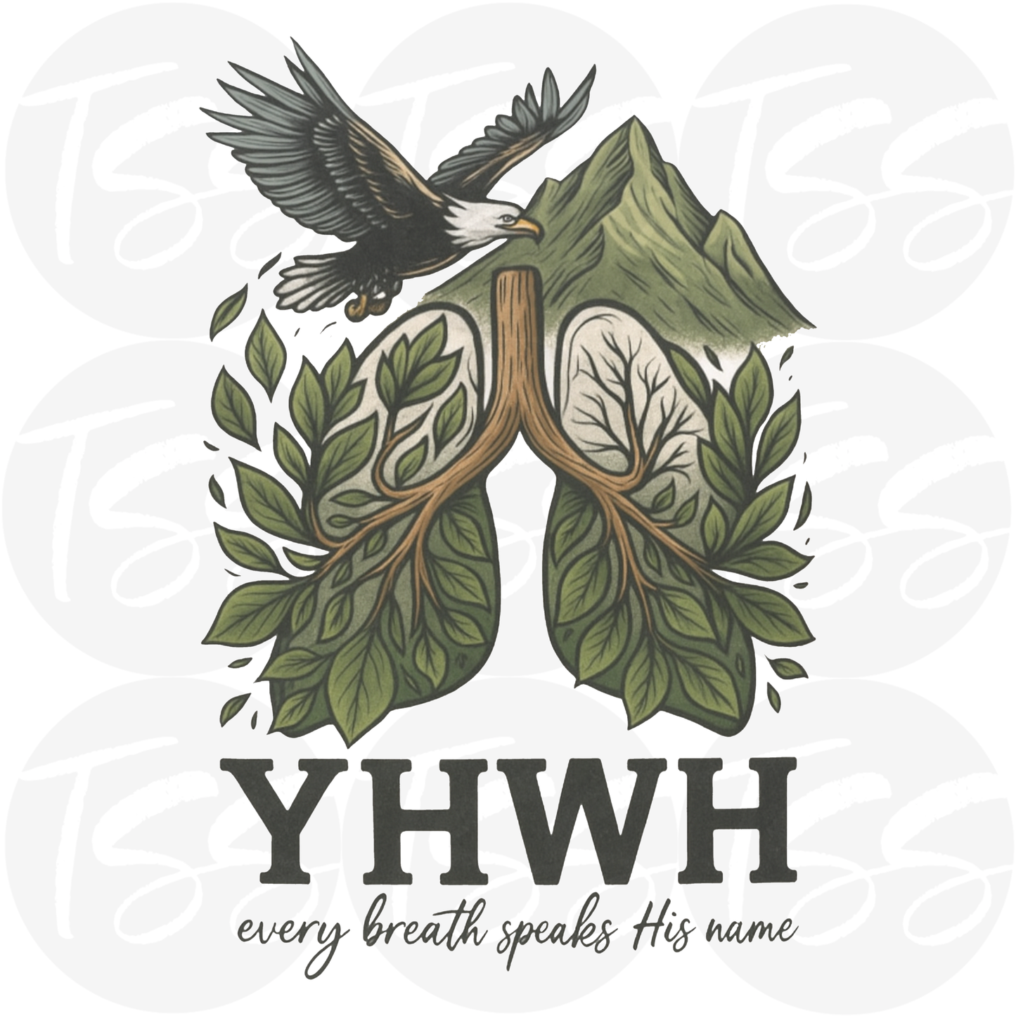 YHWH Hot Peel Custom Full Color Ready For Press DTF Print Transfer, Direct To Film