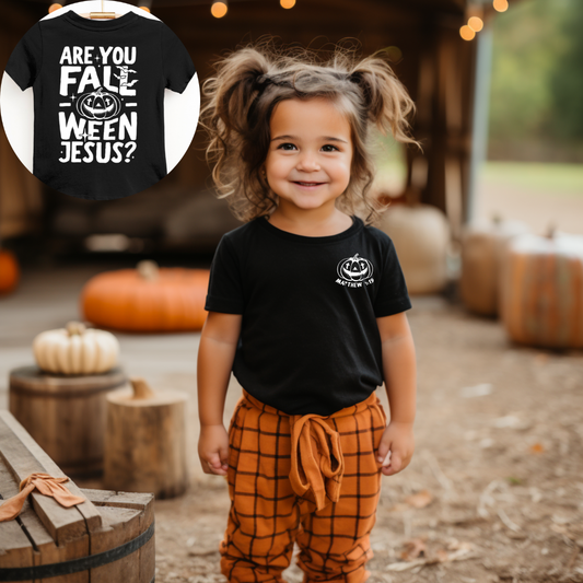 Folloween Jesus Halloween Youth & Toddler Graphic Tee