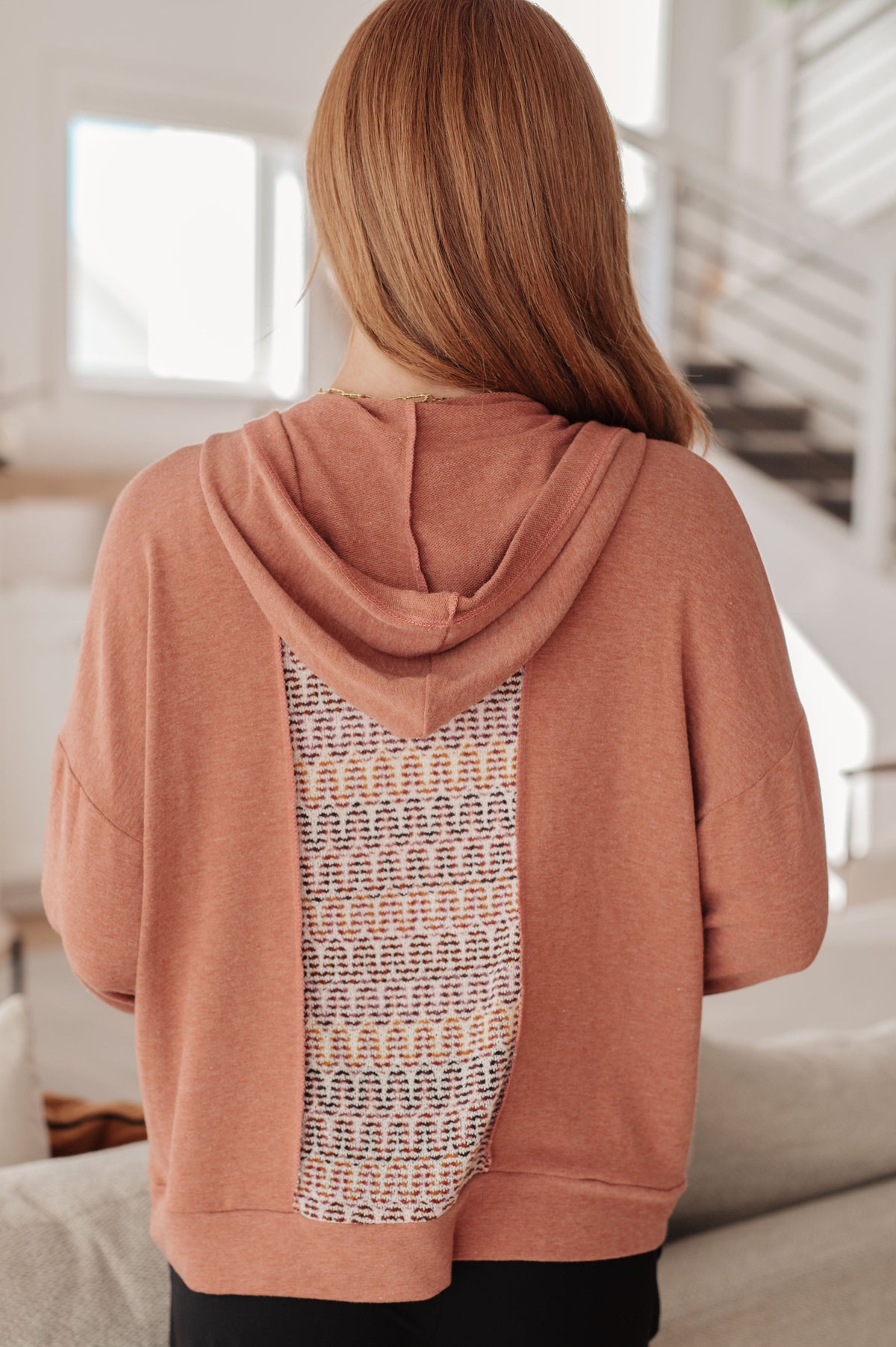 Wave Hello Mixed Print Hoodie in jersey – alternate view 11