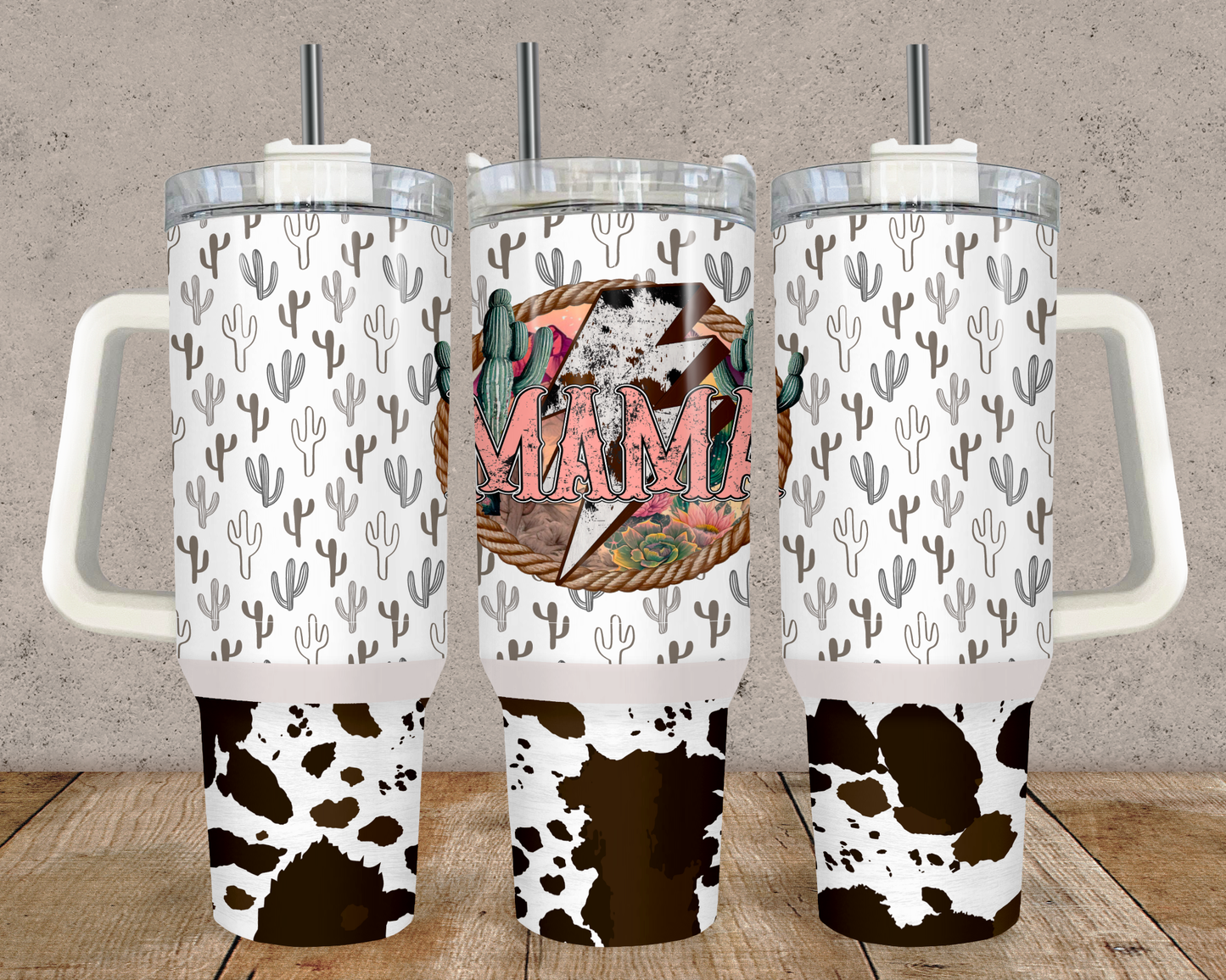 Western Mama 40oz Tumbler Tumbler Tea-Shirt Shoppe