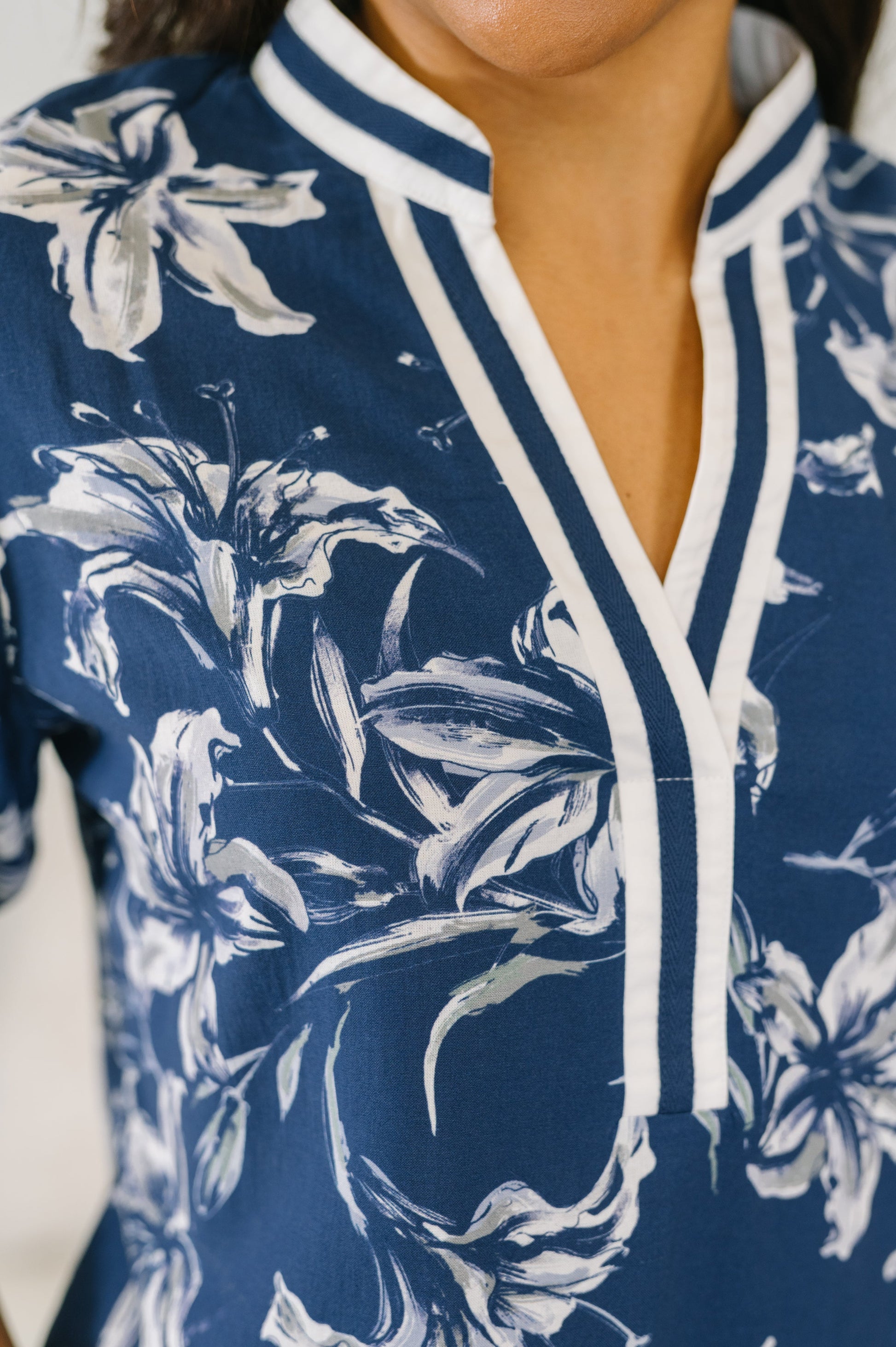 Wheels Are in Motion Puff Sleeve Floral Blouse – alternate view 2