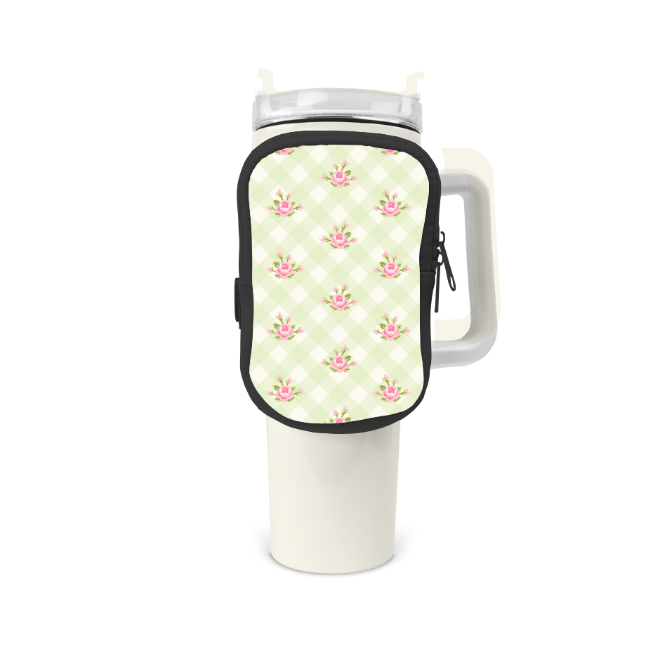Garden Tea Zippered Pouch/Bag For 40oz Tumbler Tumbler Tea-Shirt Shoppe