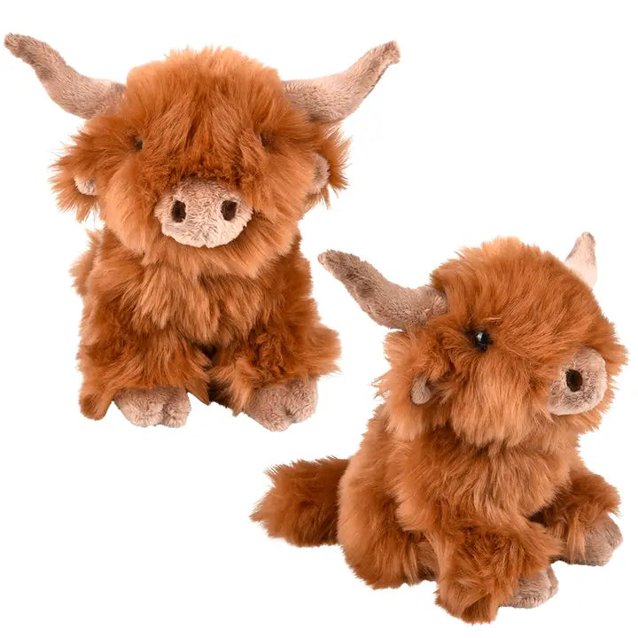 7" Heirloom Buddy Highland Cow