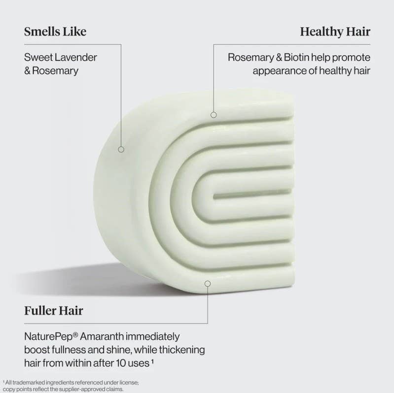 Rosemary & Biotin Volumizing Conditioner Bar